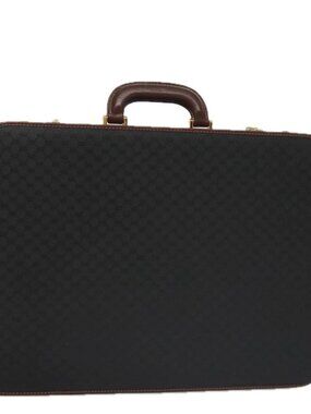 GUCCI Micro GG Canvas Trunk Black Gold